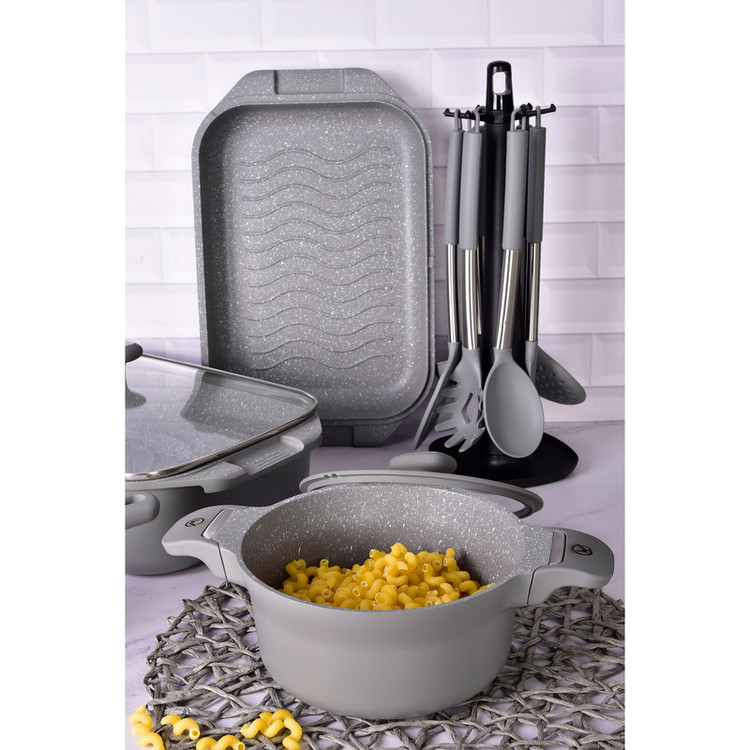 سرویس قابلمه 26 پارچه ولبرگ WOLLBERG آلمان طوسي